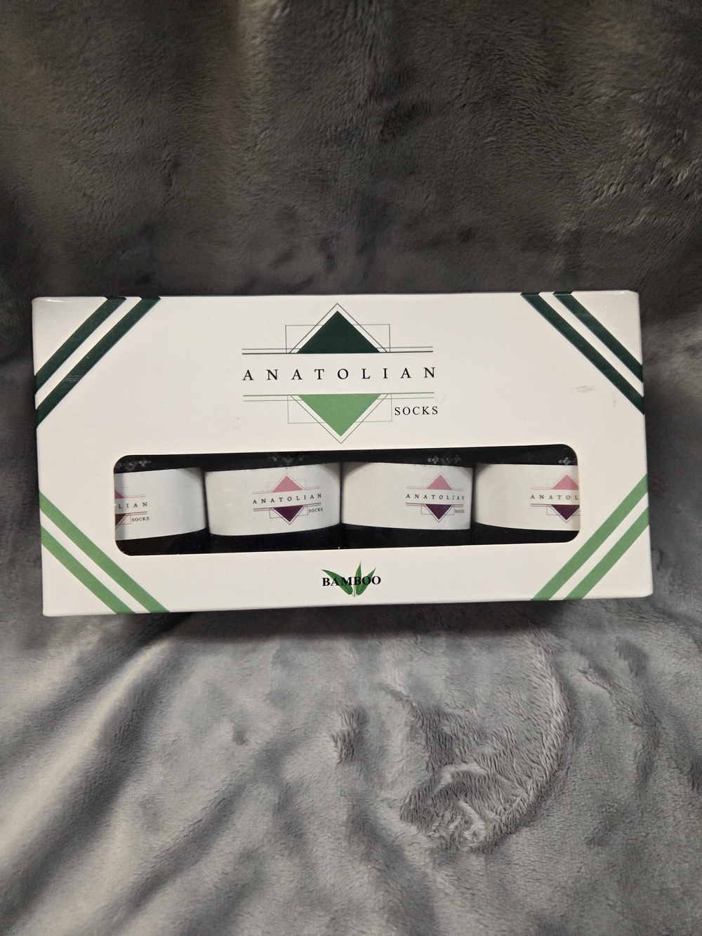 Anatolian Socks Bamboo Gift Box